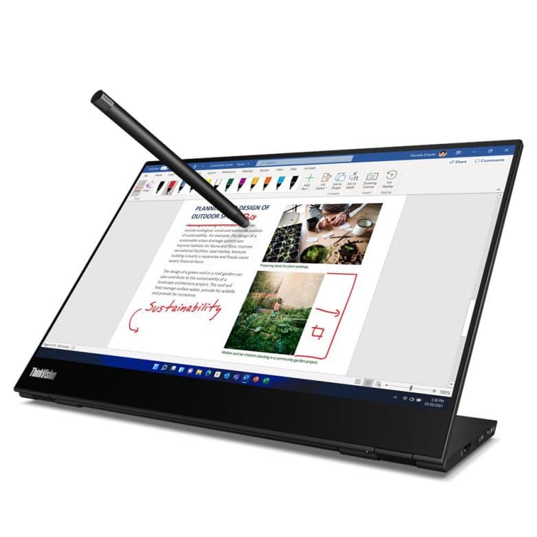 ThinkVision M14t Gen 2 CT4 02