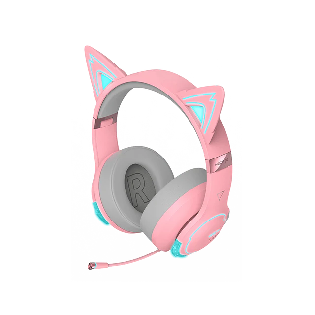 אוזניות גיימינג אלחוטיות Edifier G5BT Cat Version Pink EDF700007p Wireless 40mm שנה אחריות 2
