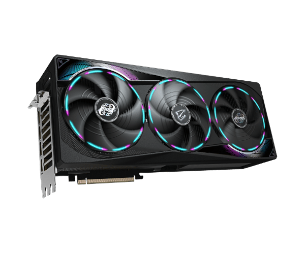 כרטיס מסך Gigabyte AORUS RTX 5080 Master GV N5080AORUS M 16GD RTX 5080 16GB GDDR7 256BIT 3 שנות אחריות פי סי אונליין 1