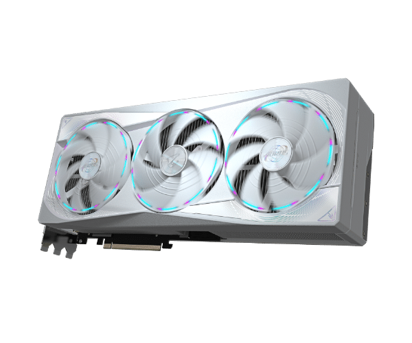 כרטיס מסך Gigabyte AORUS RTX 5080 Master ICE GV N5080AORUSM ICE 16GD RTX 5080 16GB GDDR7 256BIT 3 שנות אחריות פי סי אונליין 2