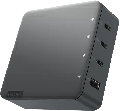 מטען Lenovo Go 130W G0A6130WIL 130W USB C X3 USB A X1 שנה אחריות פי סי אונליין