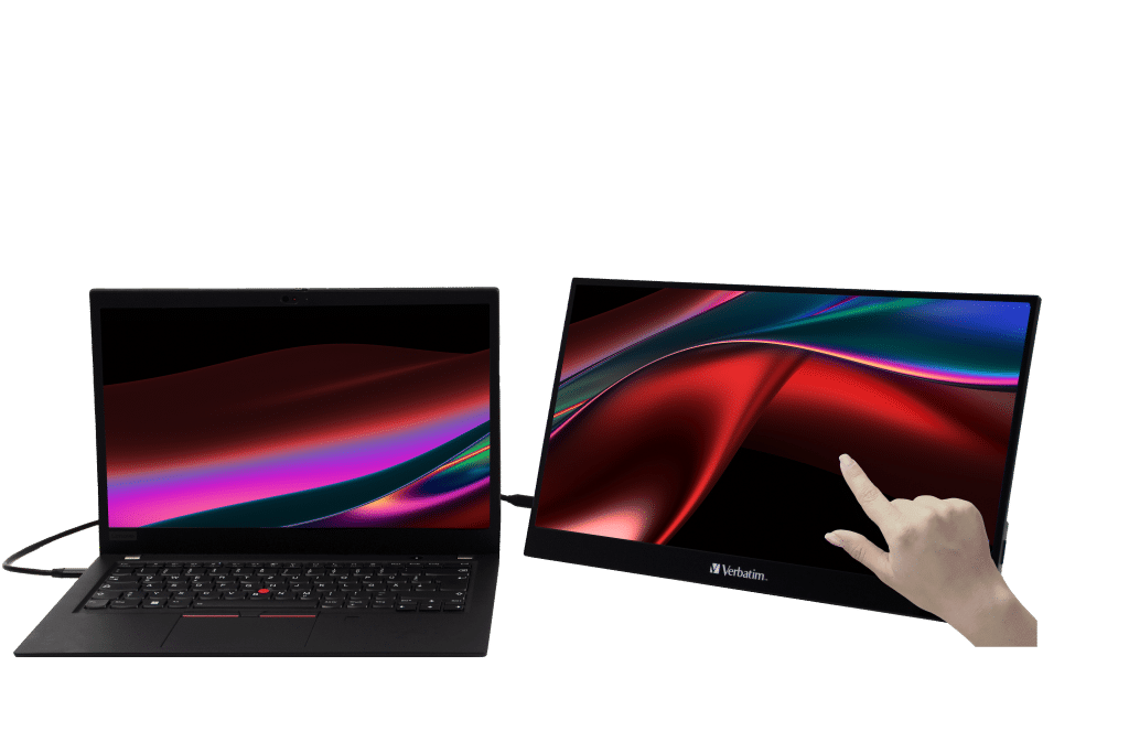 מסך 15.6 מגע נייד 32238 3840x2160 IPS 350 ניט USB C HDMI FreeSync HDR כולל רגלית מובנית פי סי אונליין 2