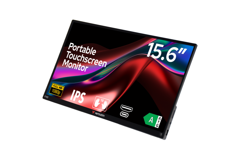 מסך 15.6 מגע נייד 49592 1920x1080 IPS 250 ניט USB C HDMI FreeSync HDR כולל רגלית מובנית פי סי אונליין