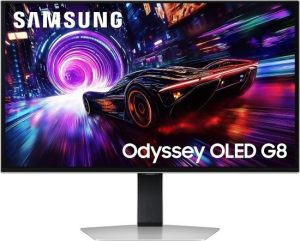 מסך גיימינג Samsung S32FG810SM S32FG810SM 4K OLED 0.03ms 240Hz FreeSync Premium Pro Windows 11