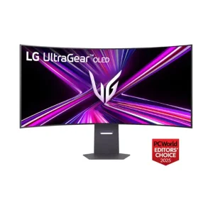 מסך גיימינג קעור LG 45GX950A 45GX950A 5120x2160 0.03ms 330Hz FreeSync Premium Pro רמקולים מובנים