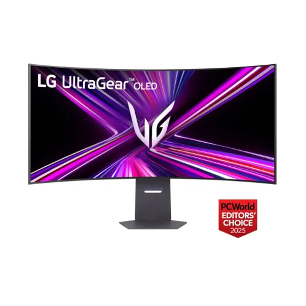 מסך גיימינג קעור LG 45GX950A 45GX950A 5120x2160 0.03ms 330Hz FreeSync Premium Pro רמקולים מובנים