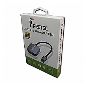מתאם PROTEC DM159 USB 3.0 ל-VGA — אריזת המוצר