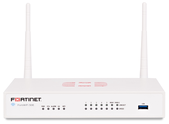 ראוטר FortiNet FortiWiFi-50E 1Y Bundle