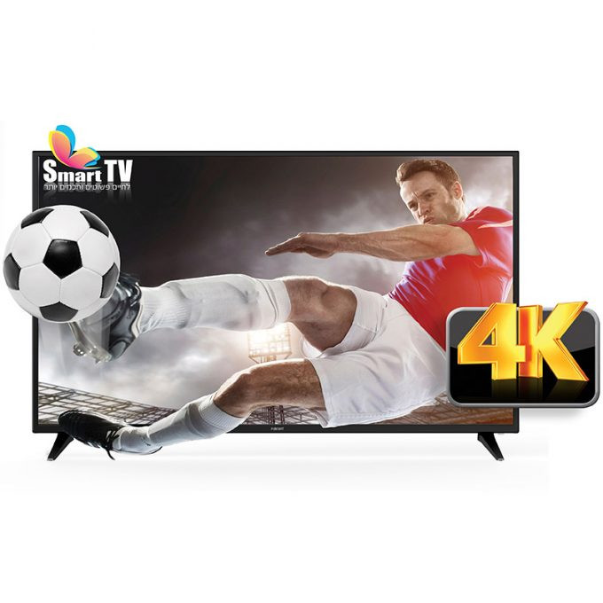 טלוויזיה בגודל 50″ דגם LED פוג’יקום SMART 4K FJ-50U7 FUJICOM
