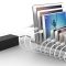 עמדת טעינה UNITEK 96W 10-Port USB Smart Charging Station Y-2190A