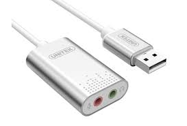 y-247a כרטיס קול Unitek Stereo USB במלאי