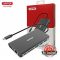 מולטיפורט כולל טעינה עד 100W 8 IN 1 D1019A