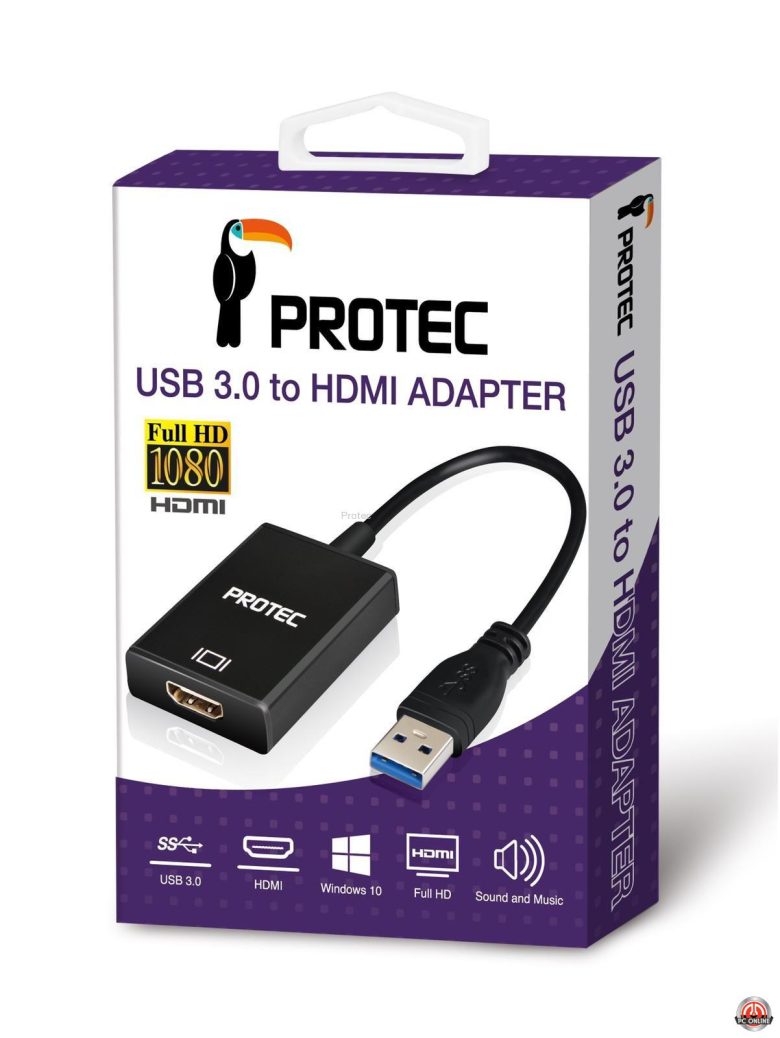 מתאם USB TO HDMI DM156 Protec
