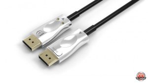 כבל AOC DISPLAYPORT 1.4 מבוסס סיב אופטי באורך 10 מטר תומך 8K@60Hz / 4K@144Hz