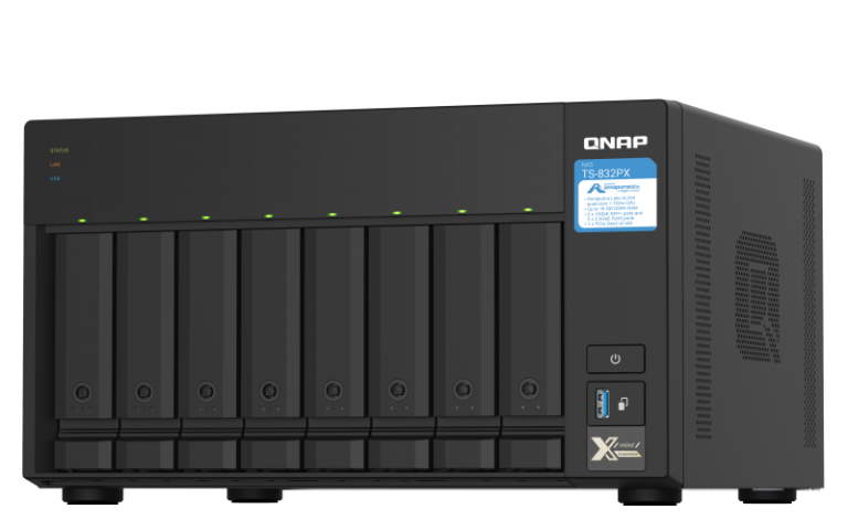 שרת NAS ‏ QNAP TS-832PX-4G במלאי