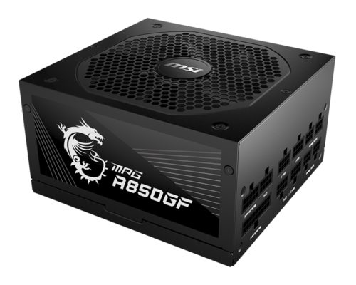 ספק כח למחשב MSI MPG A850GF 850W 80+ GOLD
