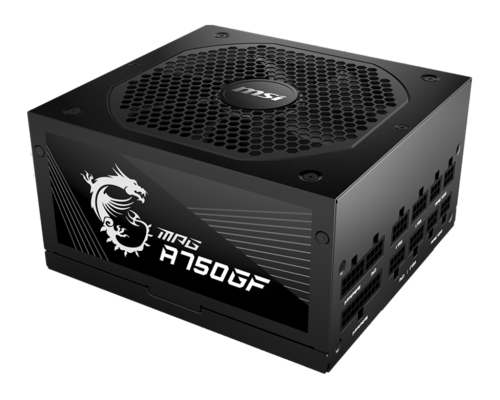 ספק כח למחשב MSI MPG A750GF 750W 80+ GOLD