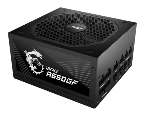 ספק כח למחשב MSI MPG A650GF 650W 80+ GOLD