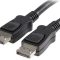 כבל DISPLAYPORT זכר-זכר באורך 15 מטר, תומך 4K@30hz