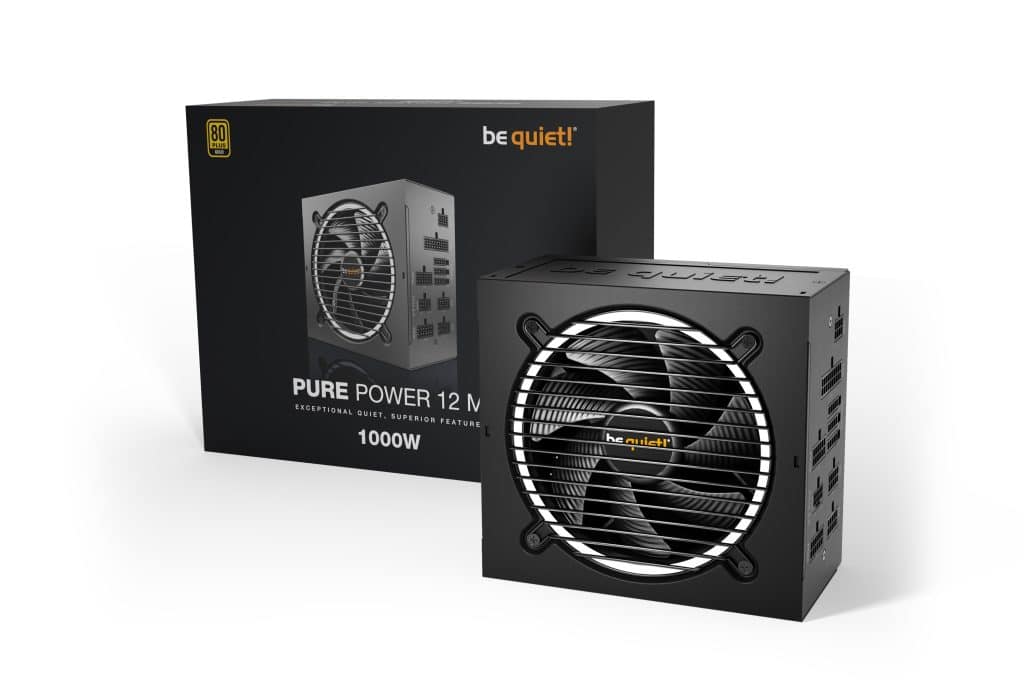 be quiet! PURE POWER 12M GOLD Modular 1000W BN345