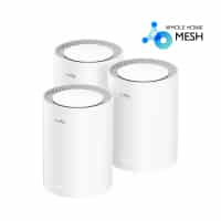 CUDY M1800 נתב אלחוטי 3 יחידות פתרון AX-1800, MU-MIMO, VPN, Wi-Fi 6, WPA3, MESH