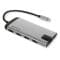 מתאם Verbatim USB-C MULTIPORT HUB USB 3.1 GEN 1/USB 3.0×3 /HDMI /SDH 49142