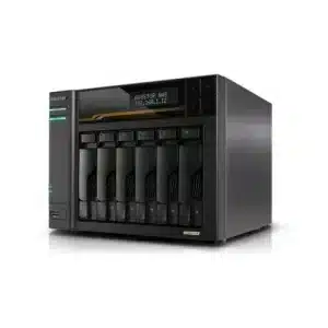 שרת אחסון Asustor Lockerstor 6 Gen3 AS6806T עם 6 מפרצי כוננים