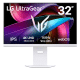 מסך מחשב LG UltraGear 32G810SA-W | 32” | 4K UHD | IPS | 144Hz | HDR400 | G-Sync | USB-C | Wi-Fi | webOS