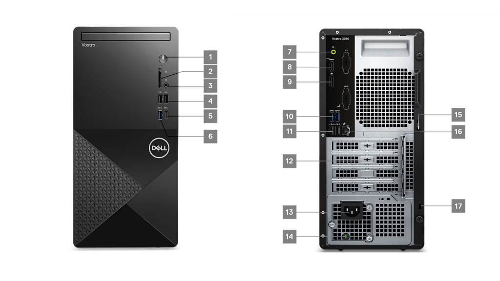 מחשב נייח | Dell Vostro 3030 MT | V3030-6007 | i5 | 8GB | 512G
