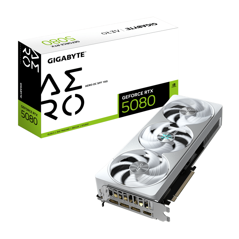 GeForce RTX 5080 AERO OC SFF 16G פיסי אונליין