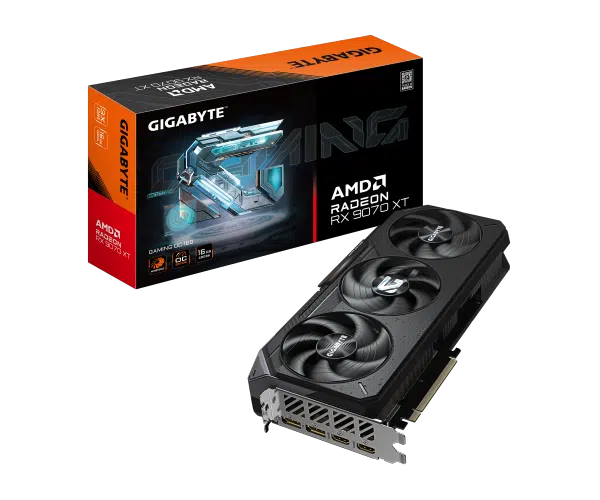 Gigabyte RX9070 XT פיסי אונליין