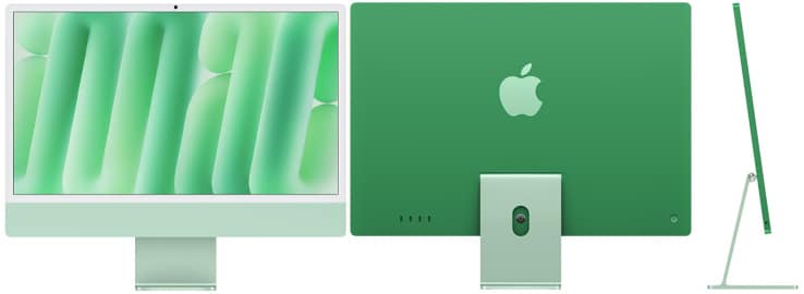 מחשב Apple iMac 24 M4 Retina 10C CPU 10C GPU 24GB 512GB MD2Q4HB פי סי אונליין