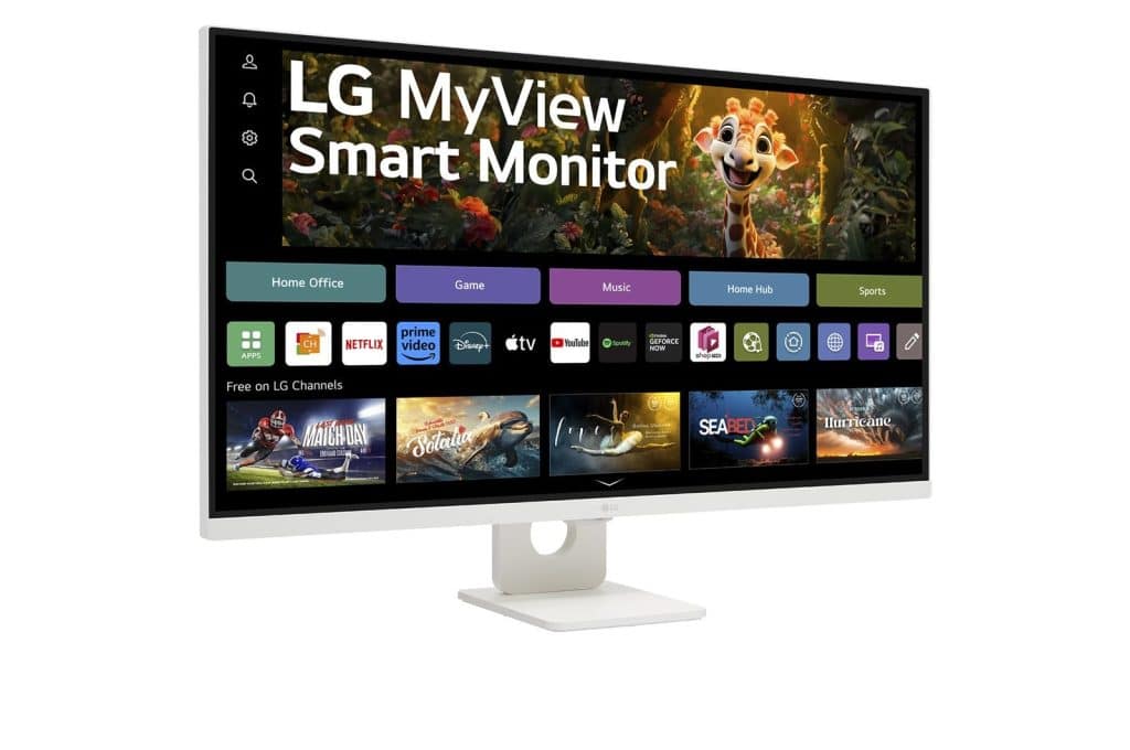 מסך מחשב LG MyView 4K UHD IPS 32SR73U-W פיסי אונליין