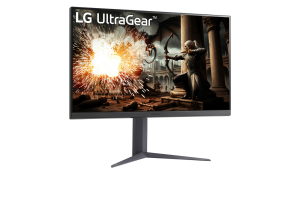 מסך מחשב גיימינג LG 32GS75Q-B QHD IPS 180Mhz