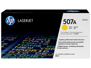 טונר צהוב CE402A עבור מדפסת CLJ-M551 של HP