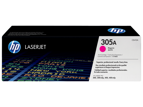 טונר מגנטה CE413A עבור מדפסת HP Pro300/400