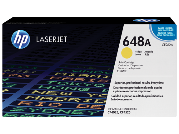 טונר מקורי צהוב CP-4525 דגם CE262A