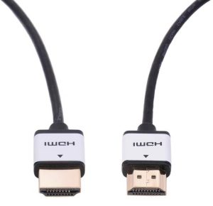 כבל HDMI 2.0 דק בעובי 4.2 מ"מ, באורך 2 מטר, עם מחברים מוזהבים - פיסי אונליין