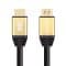 כבל HDMI 2.1 איכותי מוזהב באורך 1.5 מטר, תומך ב-8K@60HZ, תוצרת TopX - פיסי אונליין
