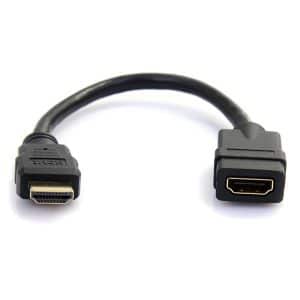 כבל הארכה HDMI זכר-נקבה 28AWG באורך 0.2 מטר - פיסי אונליין