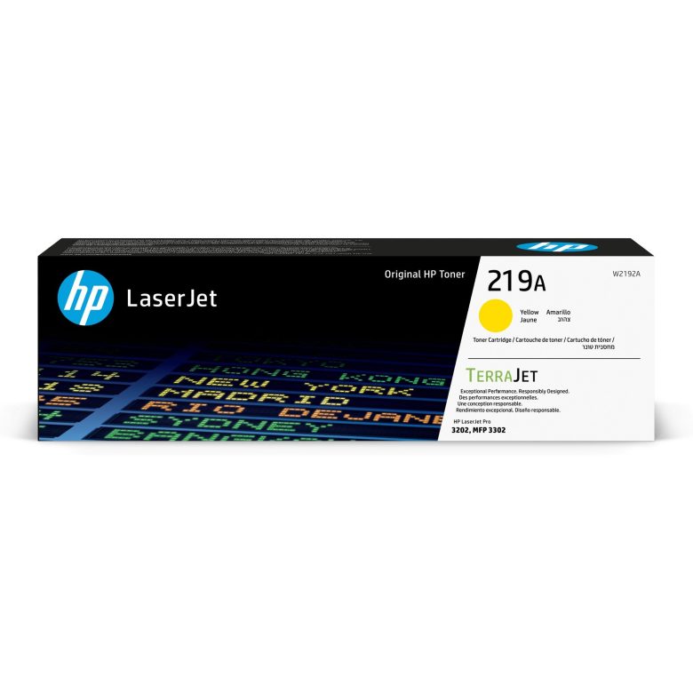 טונר צהוב HP דגם 219A עבור W2192A Pro 3302 PC ONLINE