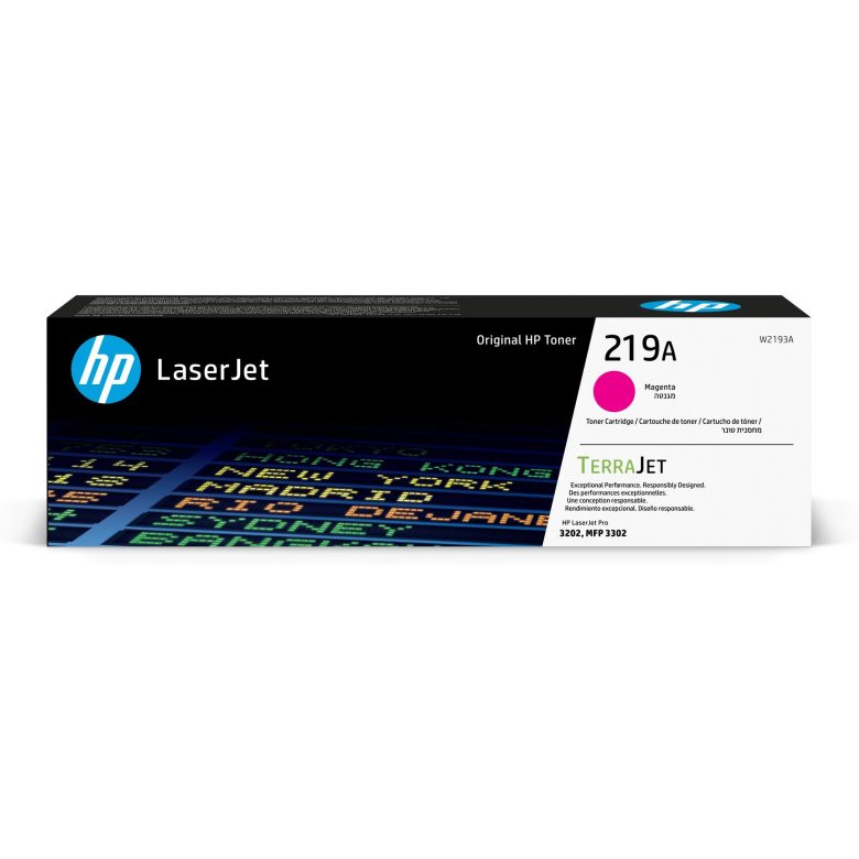 טונר מגנטה HP 219A עבור W2193A Pro 3302 PC ONLINE