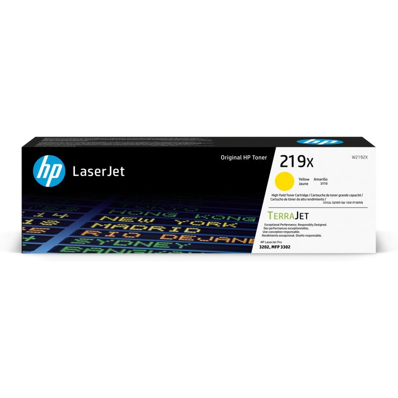 טונר צהוב HP 219X עבור W2192X Pro 3302 PC ONLINE