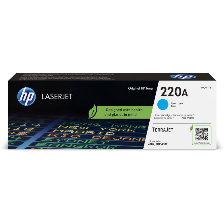 טונר HP ציאן 220A W2201A PC ONLINE