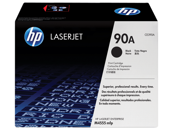 טונר מקורי HP 4555 דגם CE390A