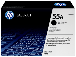 טונר מקורי HP CE255A עבור מדפסת P-3015