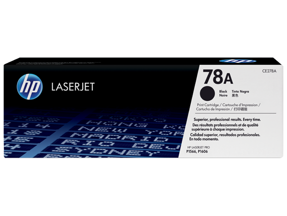 טונר מקורי HP CE278A לדגמים P-1566/1606