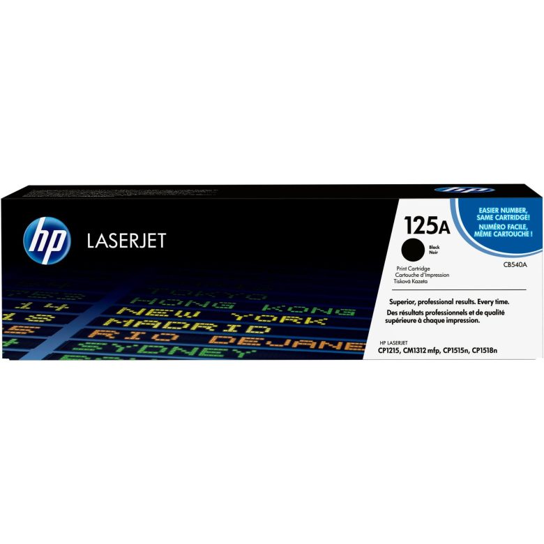 טונר שחור HP CP-1215 דגם CB540A