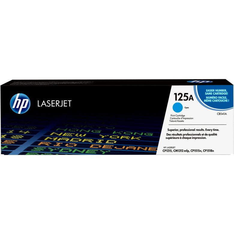 טונר ציאן HP CP-1215 דגם CB541A
