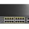 מתג PoE 16-GbE של CUDY עם 2 יציאות Uplink GbE GS1018PS2 10
